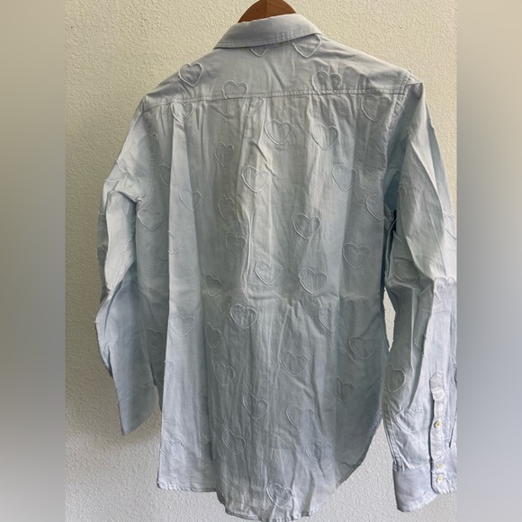 Kerri Rosenthal | 🩵Mia Shirt Heart Appliqué 🩵NWT - Picture 3 of 12